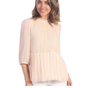 Ted Baker London Ballet Pink Chiffon Women's Top